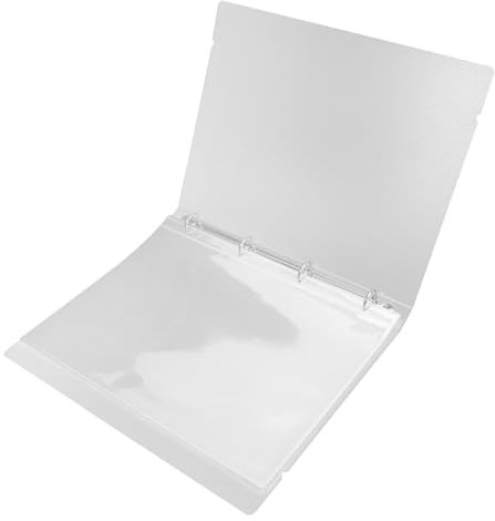 CANIGHT Ringbuch Ordner Für Noten Und Dokumente Tragbare Transparente Dokumentenmappe Mit Ringen Für Schule Büro Und Reisen Aus Robustem Material