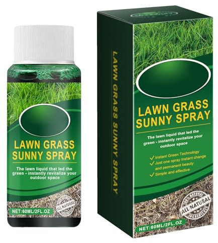 Fertilizzante liquido per, Fertilizzante liquido per prato,Fertilizzante per prato da 60 ml | Concime vegetale liquido multiuso per prati, piante e ortaggi, nutrienti vegetali per una