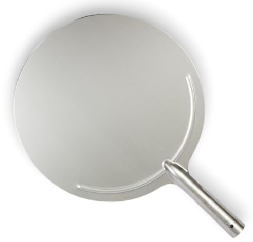 Briconess.com Pala rotonda per forno pizza in acciaio 36 cm