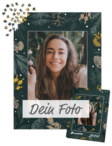 Fotopuzzle 2000 Teile - Puzzle selbst gestalten - Design Weihnachten Tannenduft - puzzleYOU Puzzle personalisiert mit eigenem Bild erstellen - Hochformat