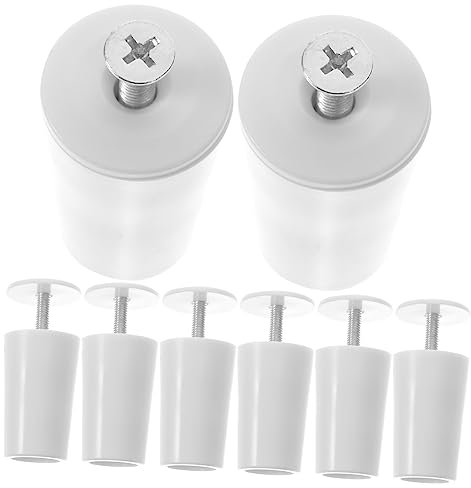 ABOOFAN Curtain Stopper Roller Shutter Replacement Parts Window Shutters Fasteners White Plastic Limiters 8pcs Kit and Safety Window Stopper