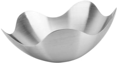 Colcolo Plato de fruta de Metal, cuenco para, decoración multifuncional, resistente, plato original para fruta, frutero para mesa de café, 25cm X 10cm X 5.5cm