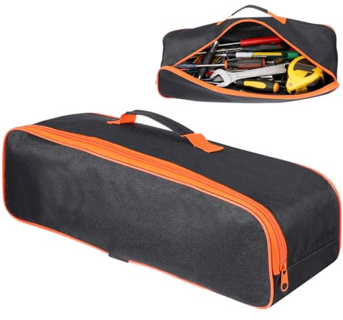 hemobllo Auto-Werkzeugtasche 42x14x11 cm Oxford-Stoff Tragbarer Organizer für Staubsauger & Hammer – Kofferraum & Haushalt