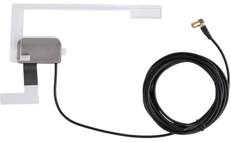 DAB Antenne Autoradioantenne DAB-Scheibenantenne Autoradio Antenne FM/AM Radioantenne DAB Digital Radio Antenne Externe DAB Autoradio Antenne mit 3 Meter Kabel und SMB Plug