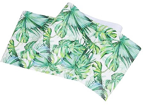 SHINEOFI Papier Peint Tropical Amovible Motif de Palmier Décoration Murale Autocollante pour Salon Chambre