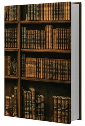 NBEADS Copertina Elastica per Libri In Tessuto, 25x40cm Modello per Libreria Regolabile per Libri di Testo con Copertina Rigida, Romanzi e Riviste