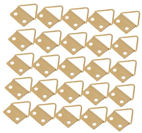 POPETPOP Attaches Murales pour Cadre Photo 150 Pièces Crochets Triangulaires Métalliques pour Tableaux à L'Huile Fixations Invisibles Solide Suspendre Murale Usage Intérieur Maison et