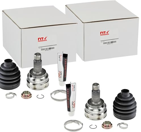 2x NTY Antriebswellengelenk Satz | 2x Npz-BM-010 Kompatibel mit 3 (E90),3 Coupe (E92),3 Touring (E91),5 (E60),5 Touring (E61)