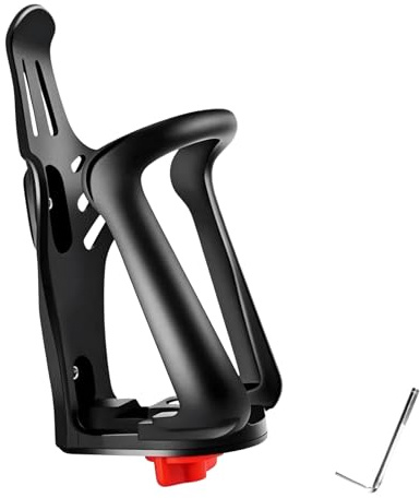 Flaschenträger Fahrrad, Einstellbarer Getränkehalter für Motorrad & Fahrrad – Trinkflaschenhalter für Rahmen & Lenker, geeignet für Mountainbike, Rennrad, Roller