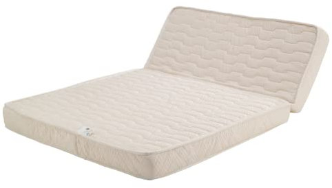 King of Dreams Matratze BZ Schaumstoff poliert Lattex formstabil Stoff Strech sehr strapazierfähig – Höhe 10 cm – Unterstützung sehr fest – Orthopädische techno10, Stoff, 140 x 200