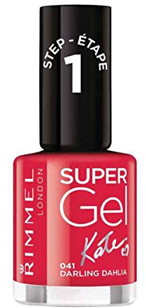 Rimmel London Super Gel Nail Polish by Kate, 24 Red Ginger, 12 ml