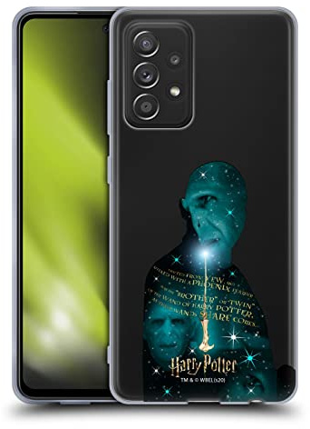 Head Case Designs Officially Licensed Harry Potter Voldemort Yew Wand Deathly Hallows XXXVIII Gel Case [Military Grade Protection] Compatible With Galaxy A52 / A52s / 5G (2021)
