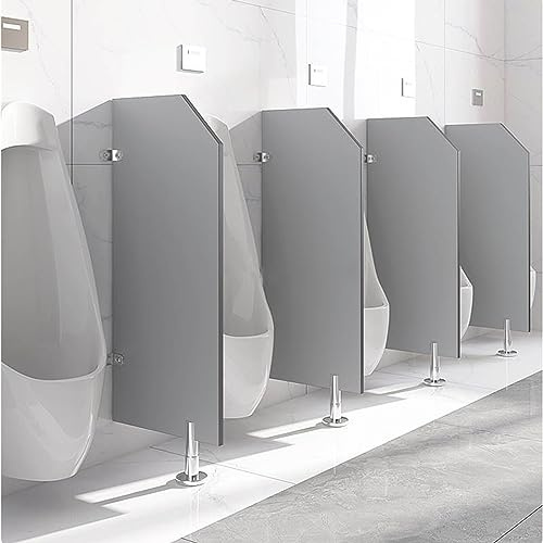 Separador de Inodoro con Pantalla para Urinario, Deflector de Urinario para Adultos de Pie, con código de Esquina de Acero Inoxidable para Escuelas/Jardines de Infancia/Centros Comerciales/L