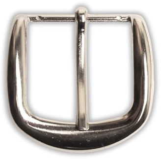 CATTANEO Schnallen aus Zamak für Gürtel von 40 mm – Zubehör für Lederwaren – galvanische Oberflächen – vielseitiges Design, robust und rostfrei – Made in Italy