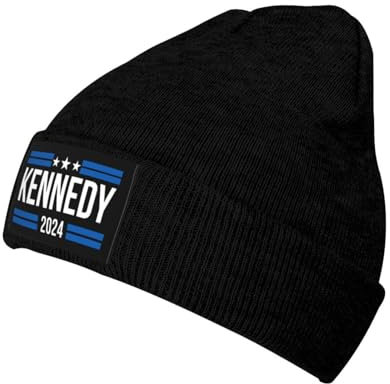 550 Beanie Winter Mütze Robert Kennedy Jr. Präsidentschaftswahl 2024 Schädel Cap Unisex Skull Beanie Grobstrick Laufmützen Für Sports Outdoor Winter