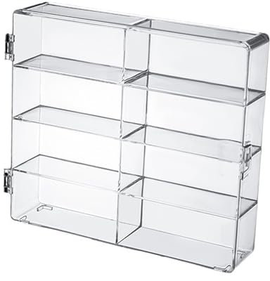 FGDTREE Acryl Vitrine Mit Mehreren Fächern Für Kleine Sammlervitrinen Aus Druckguss Modellautos