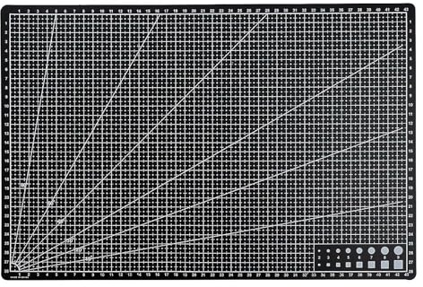 Selbstheilende Nähmatte, A3, A4, A5, Multifunktions-Schneidematte, selbstheilende Schneidematte, Quilt-Schneidematten, doppelseitig, zum Basteln, Stoff, Nähen, Quilten, Scrapbooking