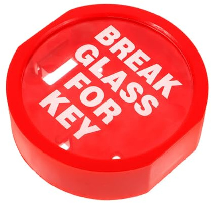 Uonlytech Cassetta Chiavi Emergenza con Serratura Scatola Parete Resistente per Estintori e Uscite Supporto Chiavi Rapido per ed Esterno