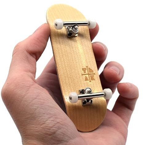 Teak Tuning 32 mm Prolific Komplettes Griffbrett – The Real OG Classic Maple | 32 mm x 97 mm handgefertigtes Ahornholz Deck | Pro Board Form | Polyurethanlagerräder | O-Ring Tuning