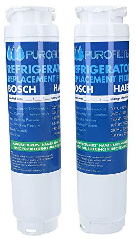 2x LUTH Premium Profi Parts Wasserfilter intern kompatibel mit Siemens 11034151 UltraClarity® für KühlGefrierKombination SideBySide Gefrierschrank