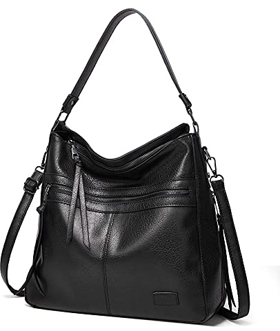 Sacmill Damen Handtasche PU Leder Umhängetasche Shopper Top-Griff Tragetaschen Elegant Schultertasche für frauen