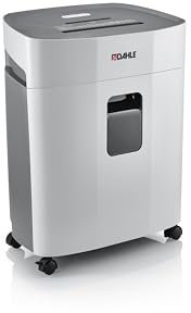 Dahle PaperSAFE PS 260 Aktenvernichter (12 Blatt, Sicherheitsstufe P4, Partikelschnitt, öl- und wartungsfrei, 25 Liter) grau