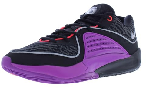 Nike KD16 Herren Basketball Trainers DV2917 Sneakers Schuhe (UK 7 US 8 EU 41, Black metallic Silver 002)