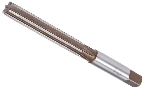 CoCud Alésoir Manuel, Diamètre de Coupe de 12 mm, 8 Cannelures H8, Acier Allié, Queue Droite - (Applications : pour l'Aluminium, le Fer, le Cuivre, le Plastique, le Bois)