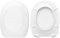 HYDRO HOME Copriwater Fiorile Ideal Standard Compatibile, Tavoletta Wc In Plastica Termoindurente Con Cerniere Regolabili,Asse Wc Colore Bianco MADE IN ITALY