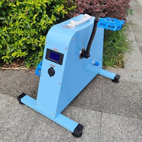 HENGCMM generador Recargable de manivela generador de Emergencia Recargable USB de Alta Potencia portátil Generador de energía con Pedal de pie, Luz De Emergencia Recargable