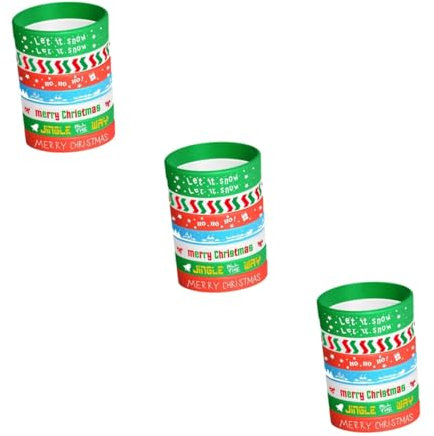VICASKY Stück Armbänder Für Kinder Deko Weihnachtsarmbänder Uhrenarmband Ersatz Kinder Weihnachtsarmbänder Armbänder Mit Weihnachtsthema Armbanddekorationen