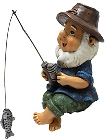 VICASKY Statua di resina decorativa per giardino e stagno disegno ecologico figura da giardino per esterni per gli amici