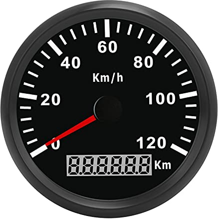 Intermédiaire Universel 0-120 Km/H pour Voiture, Camion, Bateau avec Antenne | Installation Facile, Haut et Design