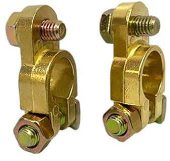 Morsetti per batteria automobilistici 8 mm terminali per batteria resistenti alla corrosione Morsetti Connettori per auto per sistemi 12V 24V 48V Capicorda automobilistici