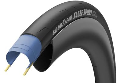 Goodyear Unisex-Adult, Schwarz, Eagle Sport Fahrradreifen, 30-622