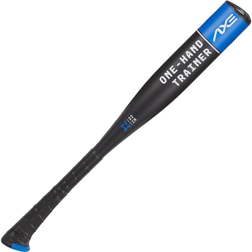 Axe Unisex, Teenager Einhandtrainer 18 Bat One Hand Trainer 22 Baseball Schläger 1 Stück Alloy, Schwarz/Blau