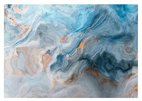 WallArena Fotomural Mármol 254x184 cm | Fotomurales - Papel pintado - para salón y dormitorio - Mural de TNT con efecto 3D - cola incluida