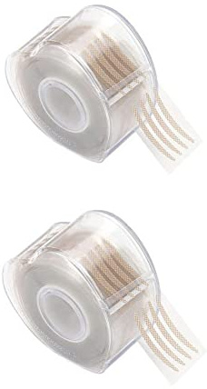 600 Pairs Miralift Eyelid Palp Lifter,Schlupflid Tapes,Unsichtbare Doppelte Augenlid Bänder Wasserdicht Doppelte Schlupflider Tape,Schlupflider Stripes,Augenlid Lifting ohne OP,Hautfarbe