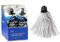 Addis Cotton Mop Replacement Refill Heads, Screw fit & from Recycled Cotton Material, Bulk 12 head Pack
