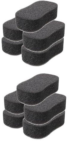 CIYODO 10pièces Éponge De Toilettage Pour Chevaux Et Bétail Outils De Nettoyage Pour Bain Sain Et Pratique