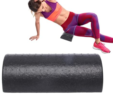 Generic Rodillo de yoga de medio cilindro, rodillos de espuma semicirculares para restauración muscular, rodillo de espuma antideslizante en de D, rodillo de espuma de terapia física, rodillos | semicirculares para restauración muscular, rodillo de espuma antideslizante en de D, rodillo de espuma de terapia física, rod