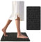 Colchoneta De Reflexología,50*30cm Estera de reflexología para pies,Estera de reflexología podal,Estera plegable para masaje de pies,Adecuado para masaje de pies para aliviar la fatiga, etc. (negro)