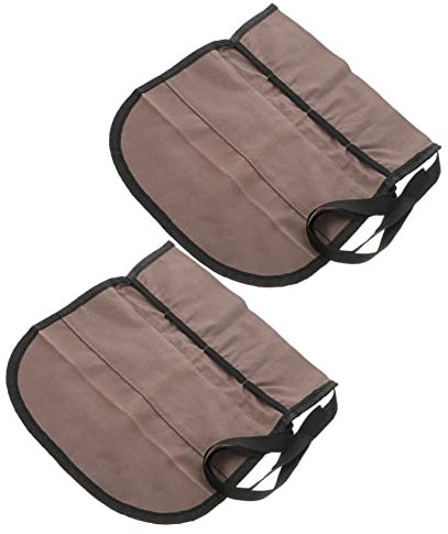 UKCOCO 2stücke Canvas Werkzeugtasche Robuste Rolltasche Mit Großer Kapazität Strapazierfähiges Segeltuch Vielseitiger Organizer Für Schraubenschlüssel Schraubendreher Zangen Und Weitere