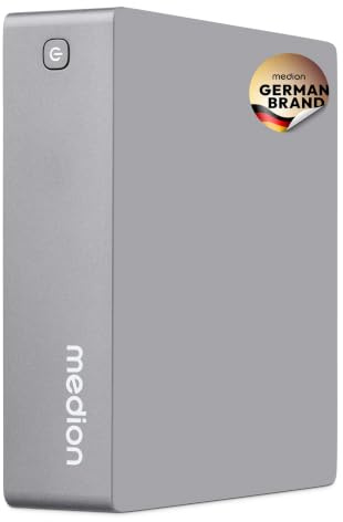 MEDION S06 Mini PC (Intel Core i5-1355U, 16GB DDR4 RAM, 512GB SSD, LAN, WLAN, VESA, HDMI, DP, Win 11 Pro)