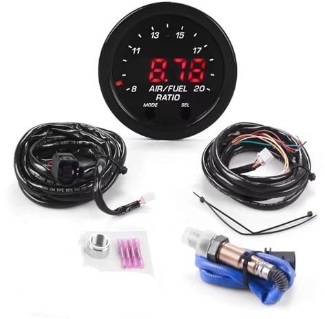 Lamdasonde Sauerstoffsensor AFR-Sensor-Controller-Messgerät 30-0300 X-Serie Breitband-O2-Luft-Kraftstoff-Verhältnis-Messgerät-Kit LSU 4.9 0258017025 Sauerstoffsensoren