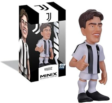 MINIX – Fotbollsstjärnor #249 – Juventus – Kenan Yildiz – samlarfigur 12 cm