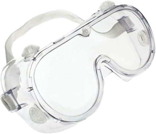 Dunnet Tools Lunettes de sécurité transparentes et par-dessus de lunettes | Anti-buée, résistantes aux rayures, protection UV | Légères et confortables pour le bricolage, laboratoire, construction