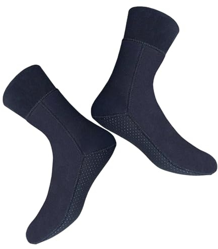 Impermeabili Neoprenes Calzini Antiscivolo Sport Acquatici Nuoto Immersioni Boot Spiaggia per Outdoor Sport Acquatici Surf, Multicolore, large