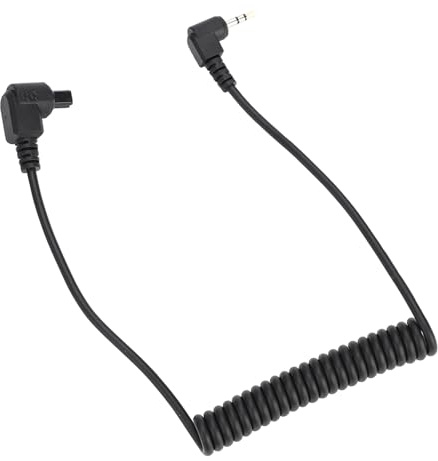 Akozon Cable Disparador de Obturador con Control Remoto para Cámara C3, Premium, 2, 5Mm, para DSLR