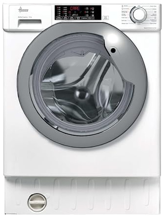 Hoover H-WASH 300 PRO HBWS 484DMSW5-80 Integrated 8kg Washing Machine with 1400 rpm - White - A Rated